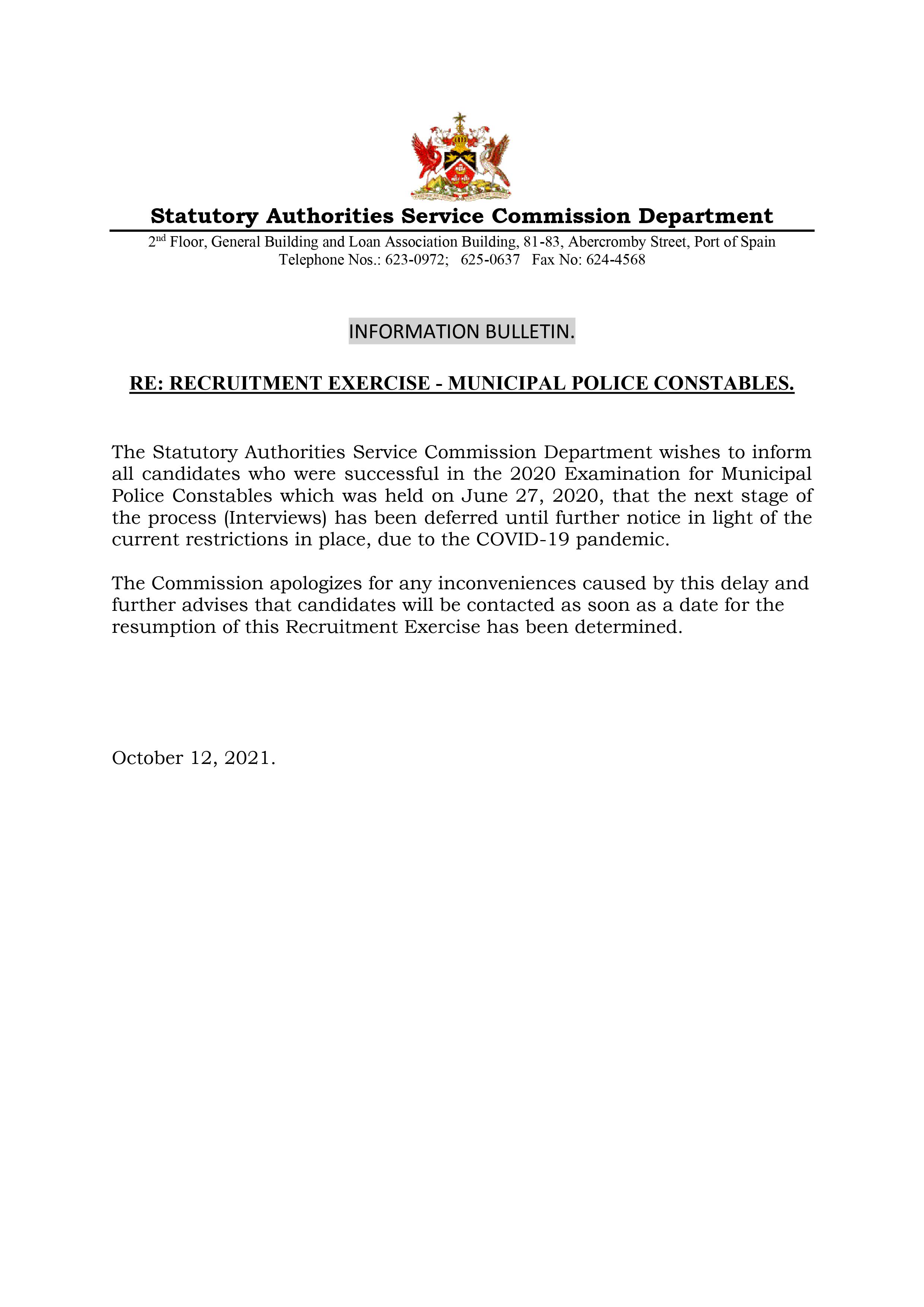 SASC Statutory Authorities Service Commission